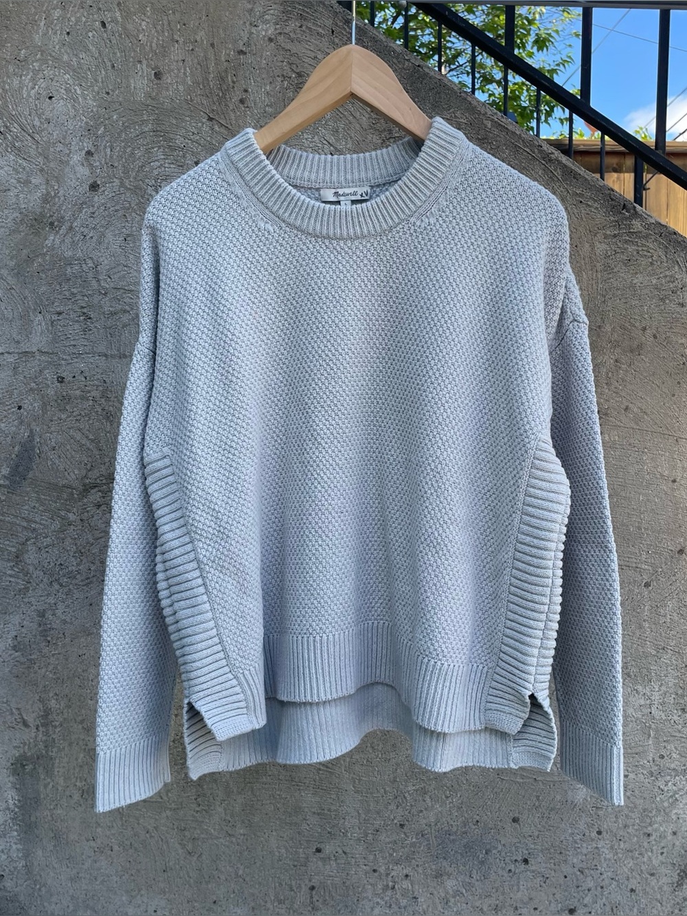 grey Madewell Pickford sweater size large